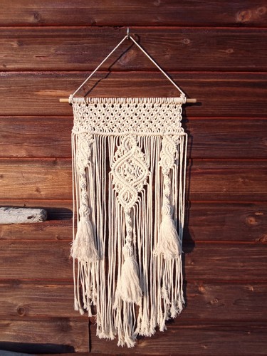 Makramee wandbehang boho - boho, ~
