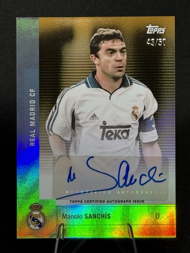 Manolo sanchis topps - manolo,