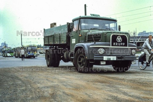 Lkw foto krupp baukipper - lkw,