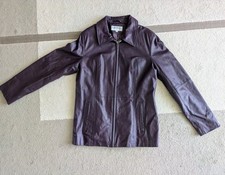 in puncto chicke Echtlederjacke, Damen, aubergine, Gr. 40