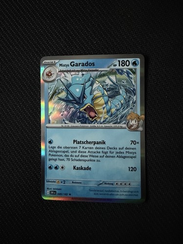 Pokemon karte mistys garados - karte,