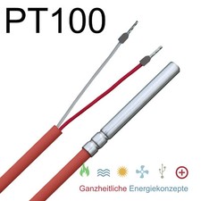 PT100 / PT 100 Temperatursensor Temperaturfühler Widerstandsthermometer +250°C