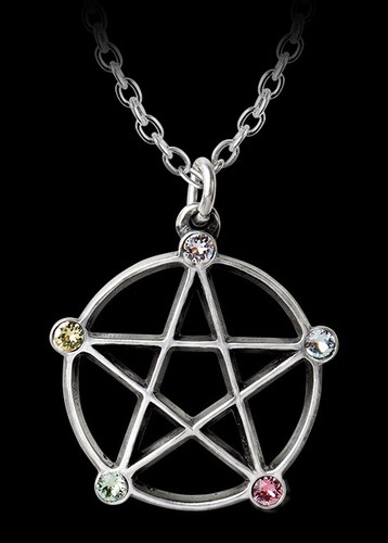 Alchemy wicca halskette - halskette,