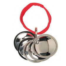 TRIXIE Trainings-Discs 5 Metall-Discs Verchromt am Nylonband Für Hunde