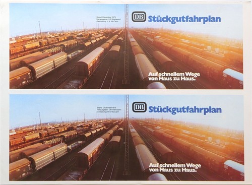Poster plakat deutsche bahn - plakat,