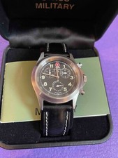 Hanowa Swiss Military Chronograph Uhr RAR Army Schweiz Armbanduhr Victorinox
