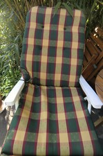 * NEU * Auflage Stuhl Polsterauflage Gartenstuhl Sitzauflage Sitzkissen 98x47x5