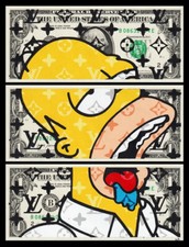 Homer Simpson Kash Art by