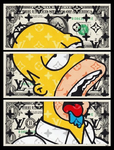 Homer simpson kash art - kash, by