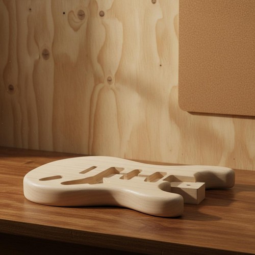 Basswood gitarrenkörper - basswood,