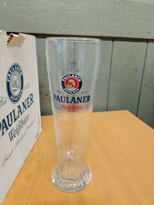 6x Paulaner Bier Glas 0,5l