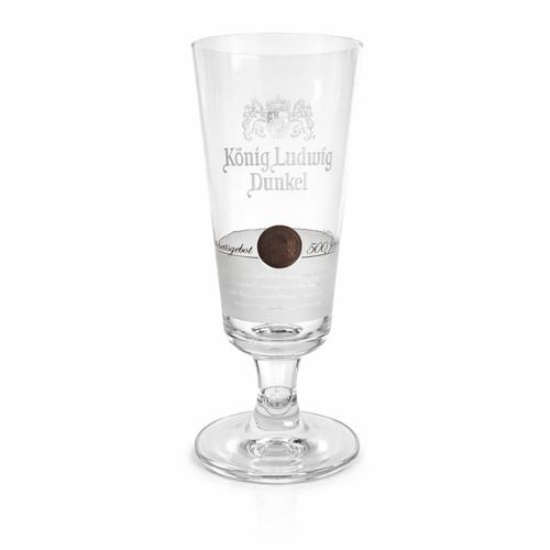 König ludwig dunkel bierglas - könig,