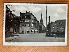 Alte Ansichtskarte Witten-Annen, Bahnübergang, Konsum, Kfz Werkstatt Herbert Sim