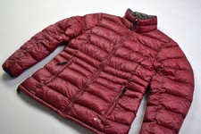 YETI Winter Jacke Daunen Down Jacket Packable Wandern Ski Puffer Rot Damen Gr. M
