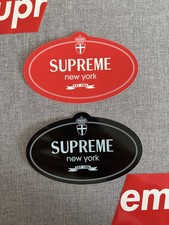 Supreme FW24 Black/ Red Crest