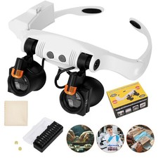 Lupenbrille Mit 2 LED