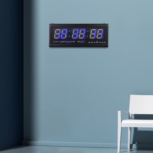 Große led digital wanduhr - led,
