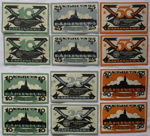 Banknoten notgeld spar - notgeld, spar-