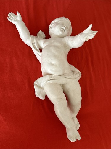 Jesuskind 55cm hoch - 55cm, weiß