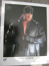 P630 Undertaker WWE Original Promo Photo 8x10 WWF ohne Autogramm no Autograph