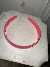 Haarreif Kunststoff pink Barbie breit Verkleiden Kostüm Karneval neon