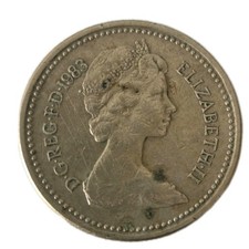 One Pound 1983 Elisabeth II