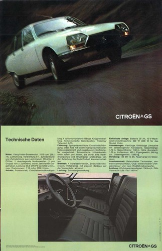 Citroen originales - citroen, gs,
