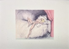 EroArtprint des Original „Masturbate“ aus Kunstmappe zu Gamiani 2 nuits d‘exes