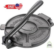 Cast Iron Tortilla Press Dough