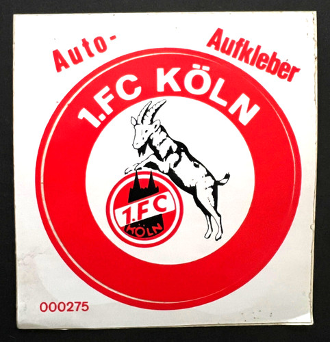 Köln aufkleber sticker - 1., fc