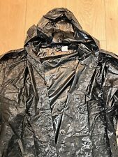 Retro Regenmantel Plastikmantel *weich*PVC Regencape Regenjacke Vintage 70/80er