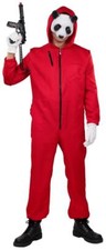 Maske Panda Kostüm Overall