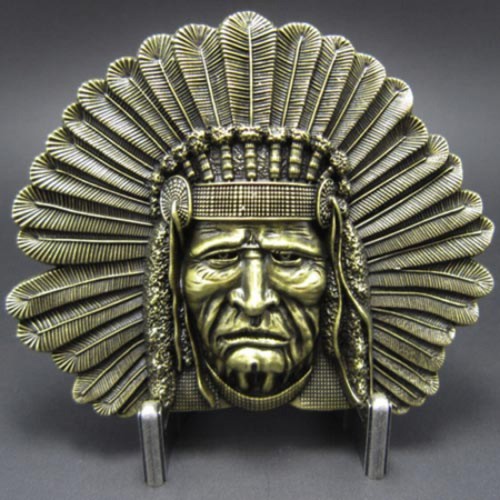 Buckle indianer häuptling - indianer,
