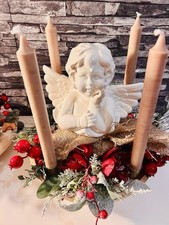 Adventskranz Mit Engel Und 4