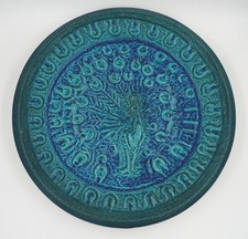 Große Vintage Keramikplatte