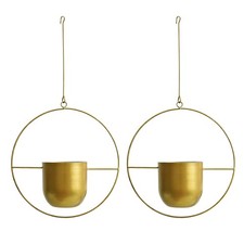 2×Metall Decke Hängende