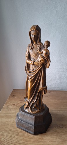 Vintage skulptur kunstguss auf - vintage,
