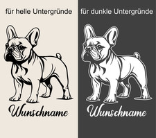 Aufkleber - Hund -