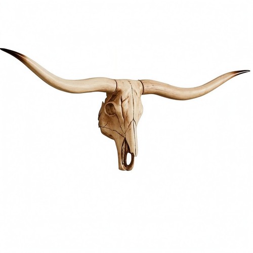 Longhorn schädel wanddeko - longhorn-schädel,