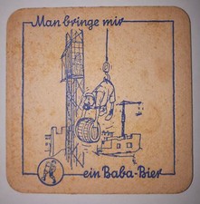 ALTER SOUS BOCK - BIERDECKEL -