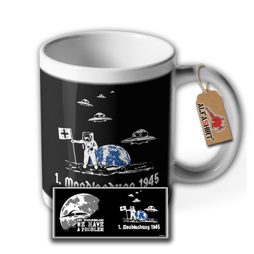 Tasse erste mondlandung 1945 - mondlandung,