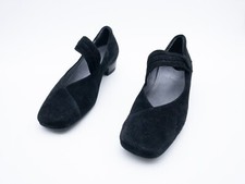 Vabeene Damen Pumps Halbschuh Absatzschuh Leder schwarz Gr 39,5 EU Art 19749-98