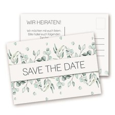 15 Postkarten Save the Date I