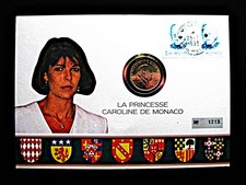 Numisbrief  Monaco  2 Francs