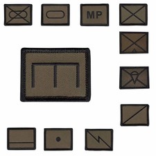 Patch militärisches symbol - bw,