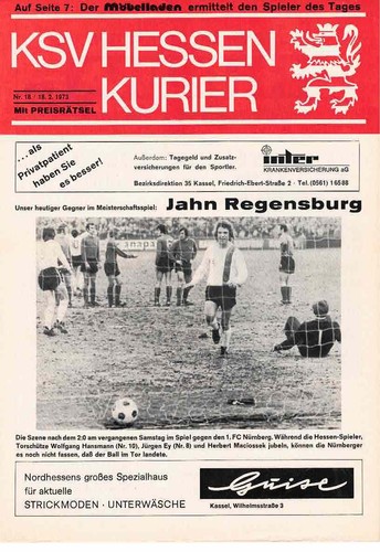 Fussball programmheft 72 - ,