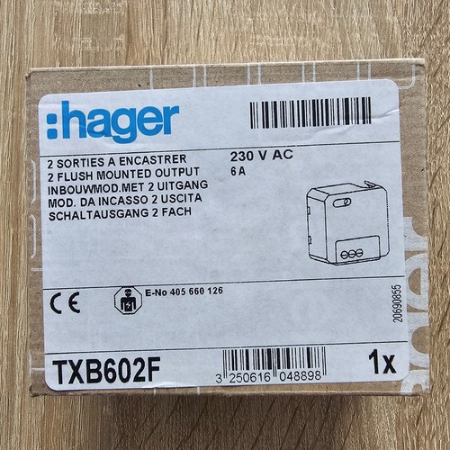 Hager txb602f knx schaltaktor - hager,