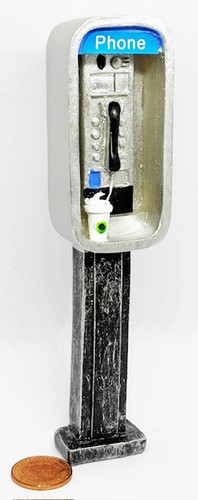 Verwittertes metall telefon - metall,