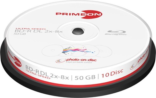 Primeon rohlinge blu - 10, blu-ray
