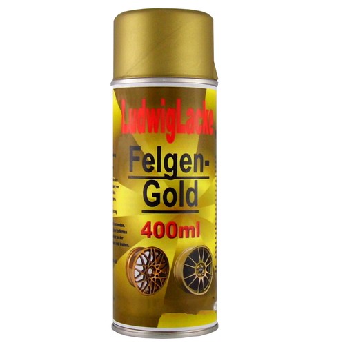 Gold spraydose autolack - gold, 1